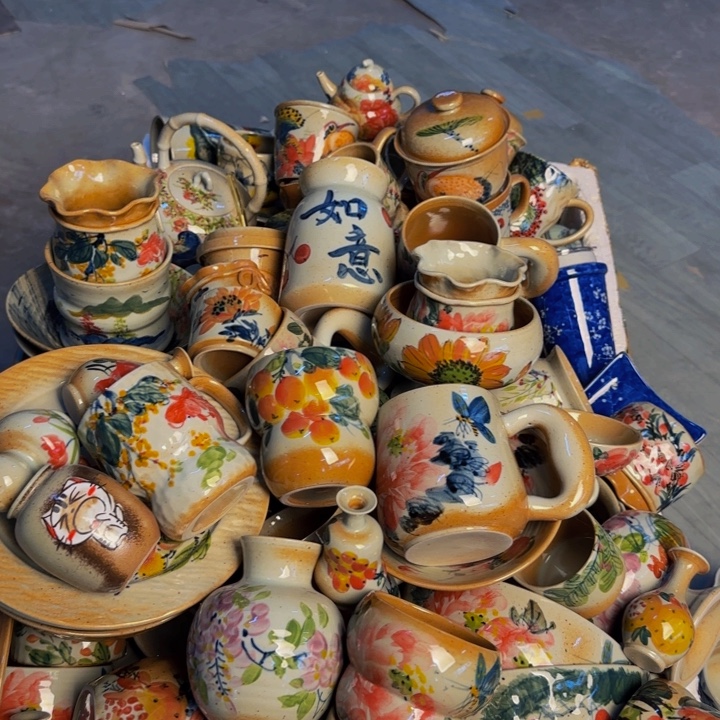 瓷片景德镇陶瓷手工手绘