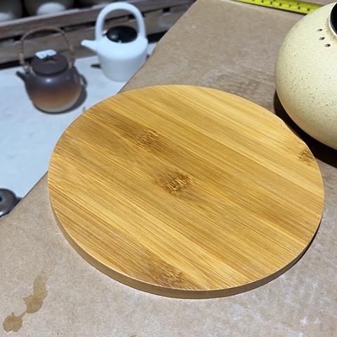 微瑕，不能明火，口径19竹垫2个