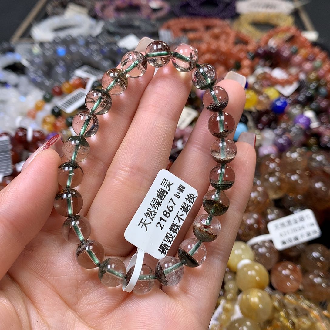 水晶手链未镶嵌，