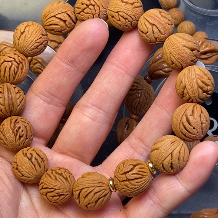 吊坠桃核秦岭龙纹桃核15尺寸