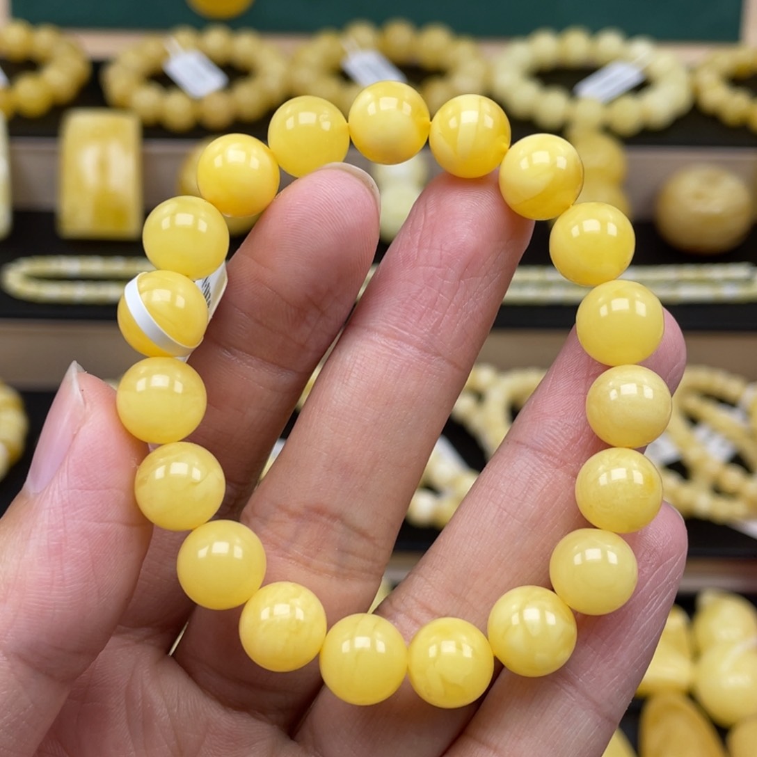 琥珀裸石未镶嵌琥珀蜜蜡