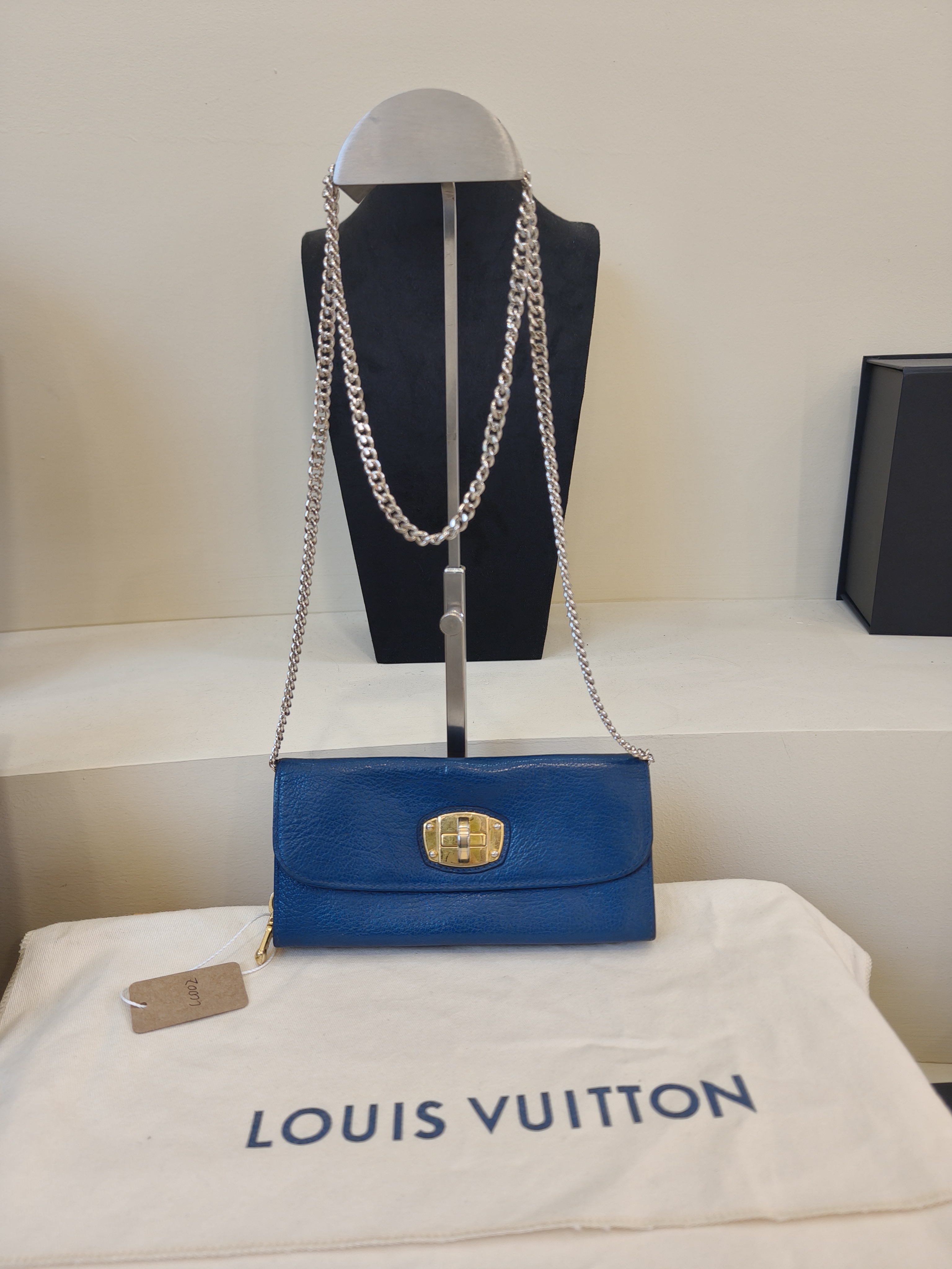 95新 MIU MIU/缪缪 95新 缪缪 蓝色钱包