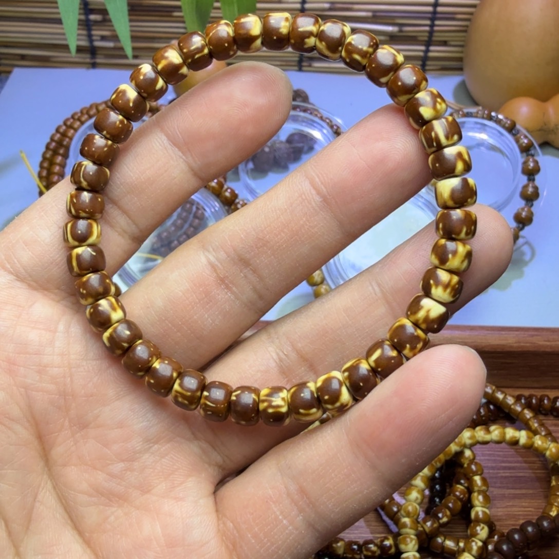 斌***吊坠紫金鼠卡7鼠尖纯肉紫金鼠火焰纹花皮手串