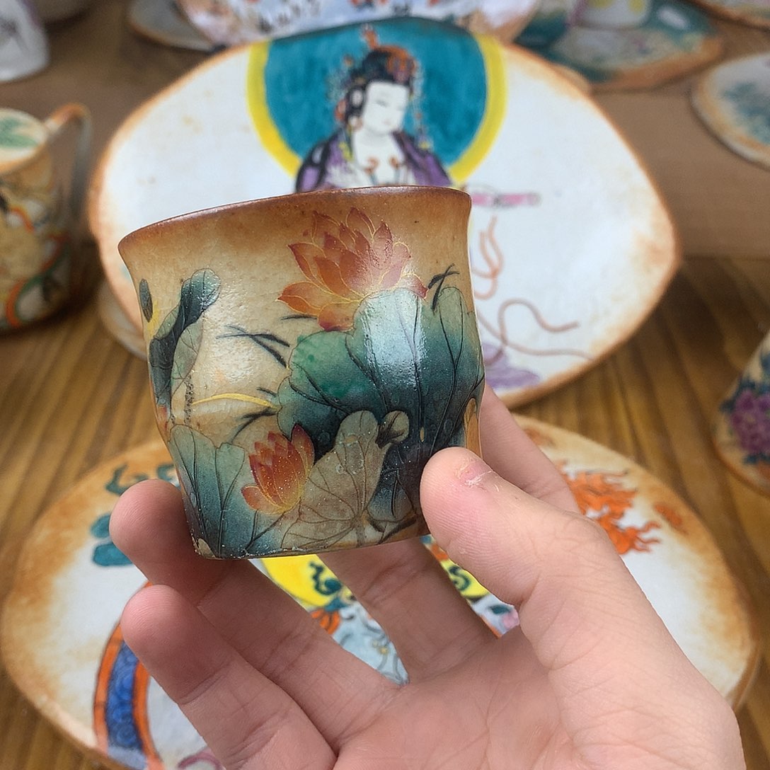 谨***j杯景德镇陶瓷手作