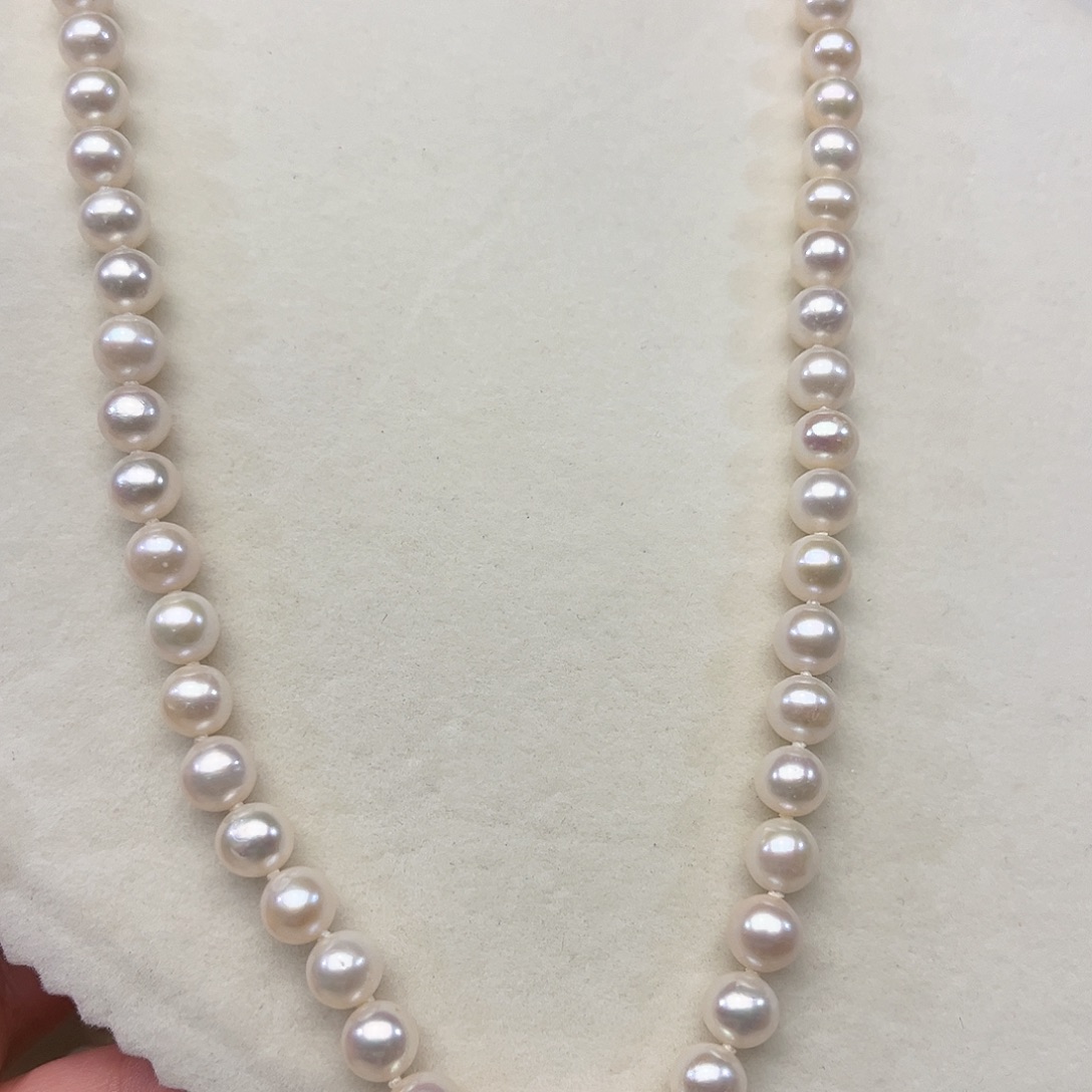 颈饰淡水珍珠未镶嵌卡7