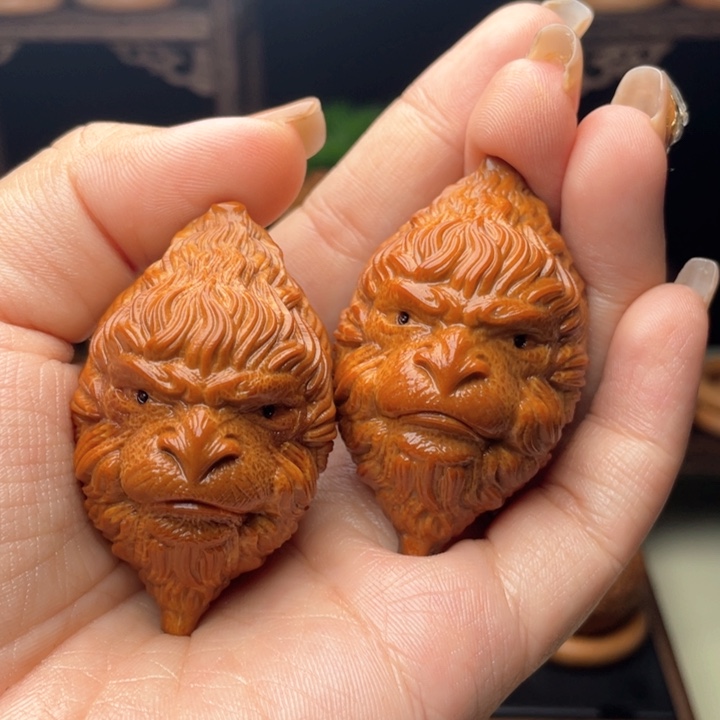 吊坠橄榄核大圣手球