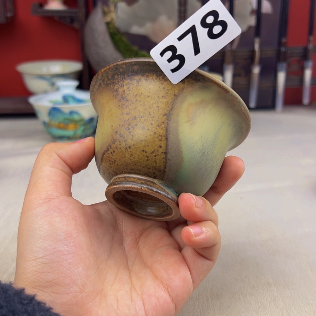 杯子纯手工柴烧主人杯