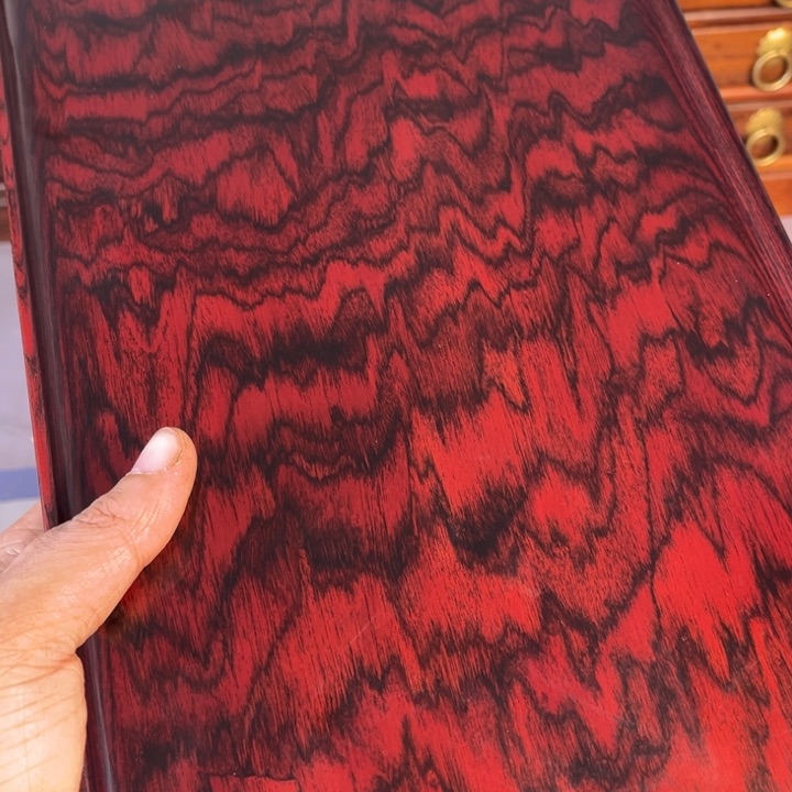 木红酸枝独板托盘