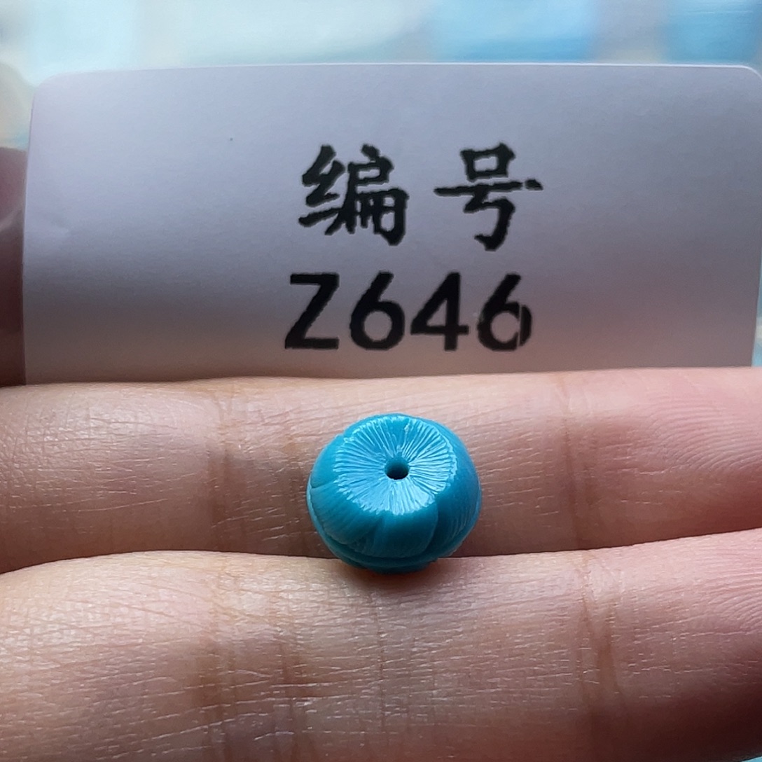 绿松石未镶嵌颈饰