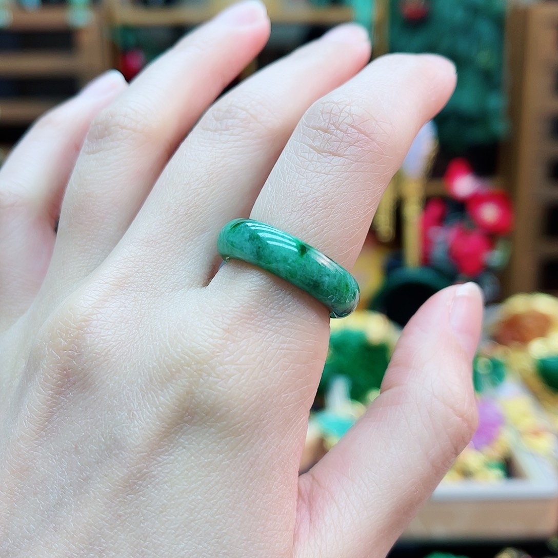 未镶嵌戒指翡翠48小时鉴赏期1
