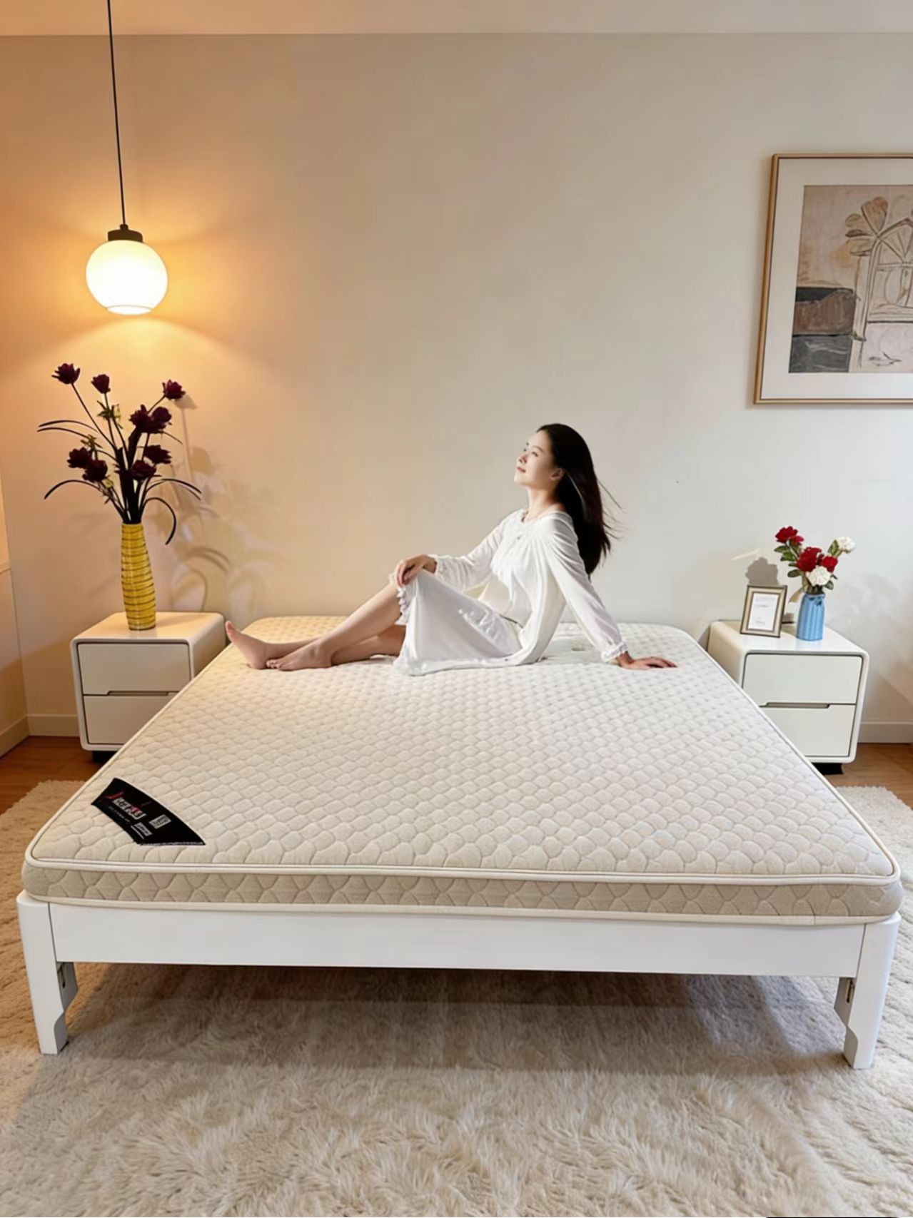 （4号专属链接）A级S型黄麻防螨护脊床垫黄麻垫