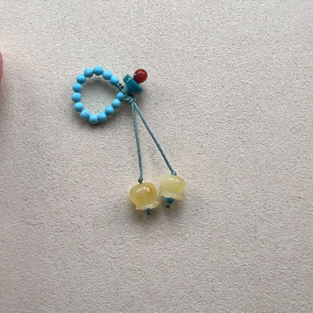 颈饰未镶嵌南红玛瑙