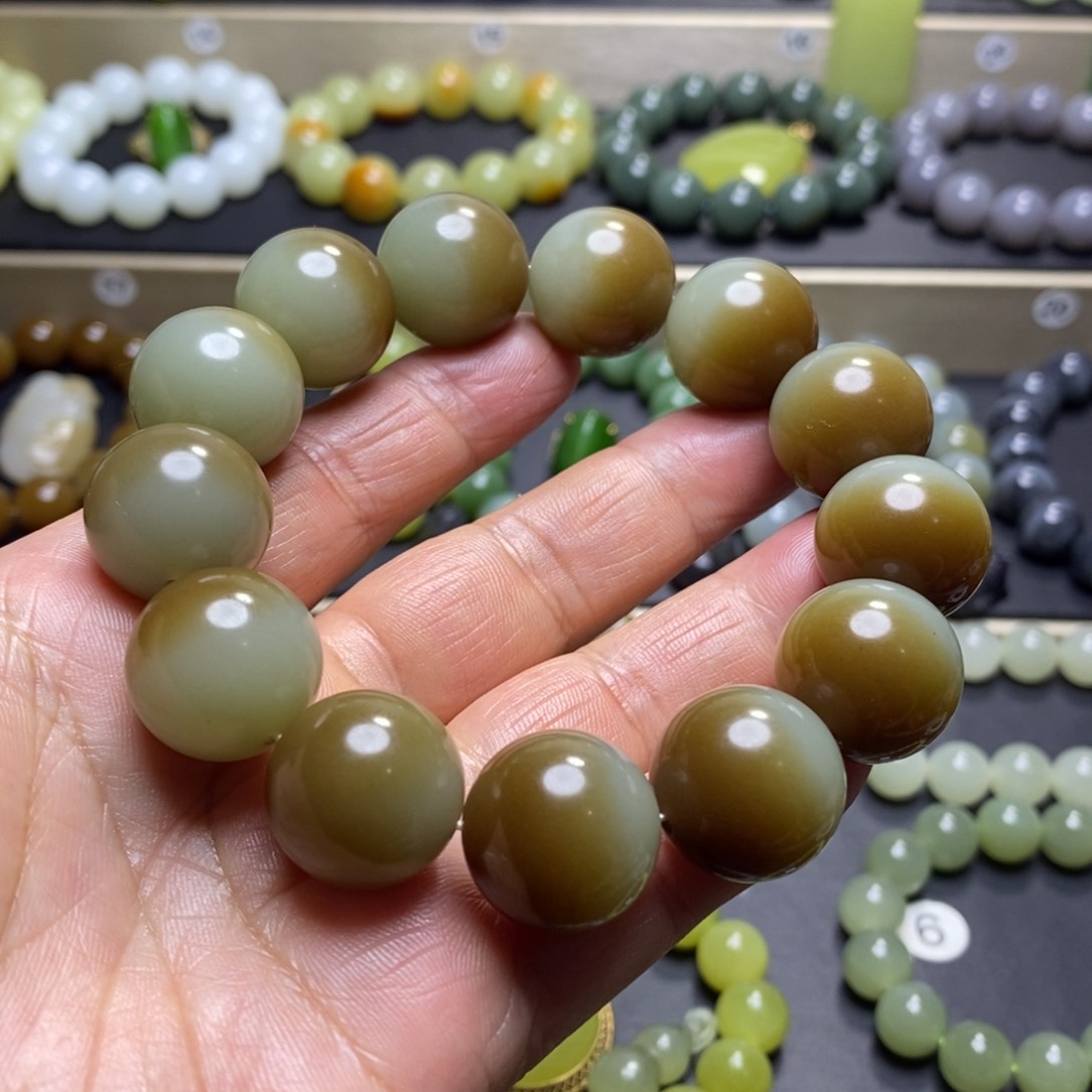 和田玉手链未镶嵌?****?