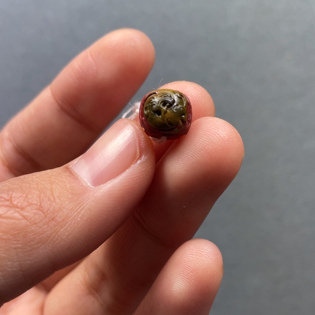 南红玛瑙未镶嵌配饰8.6mm