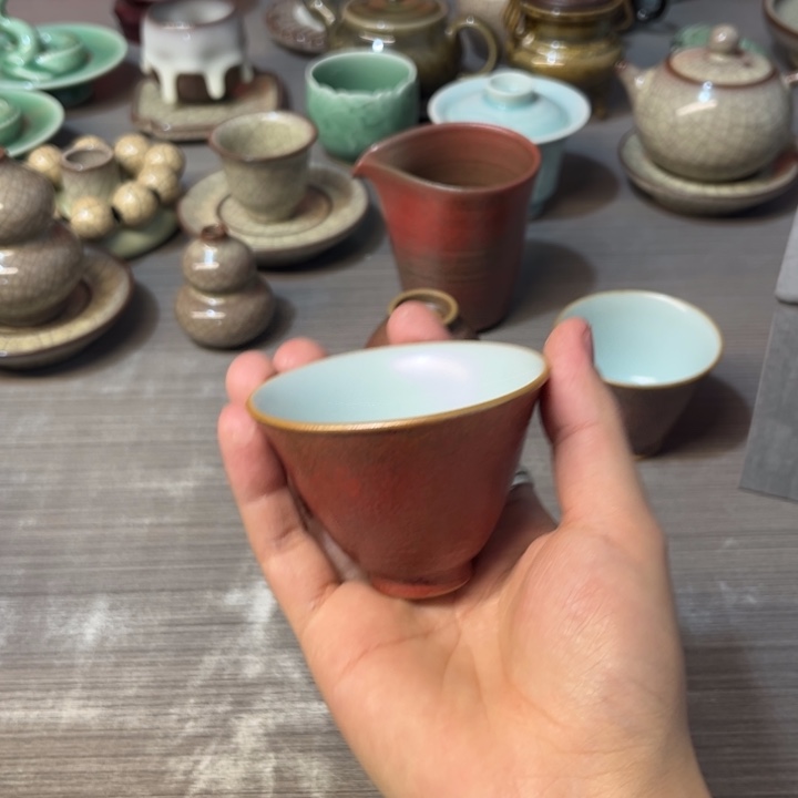 周有斌 枫林醉影 小斗笠