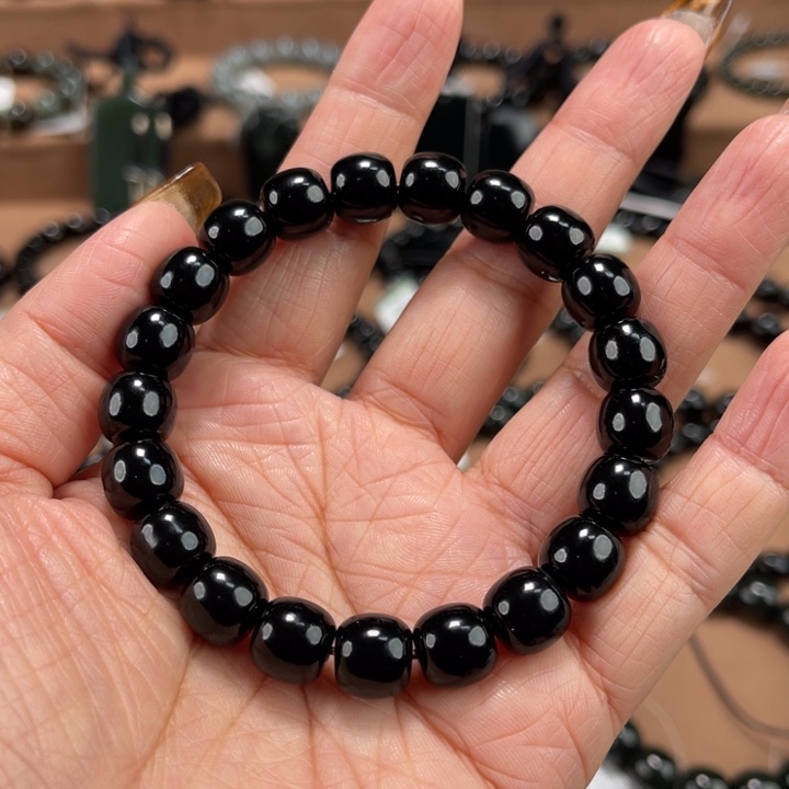 和田玉未镶嵌手链10