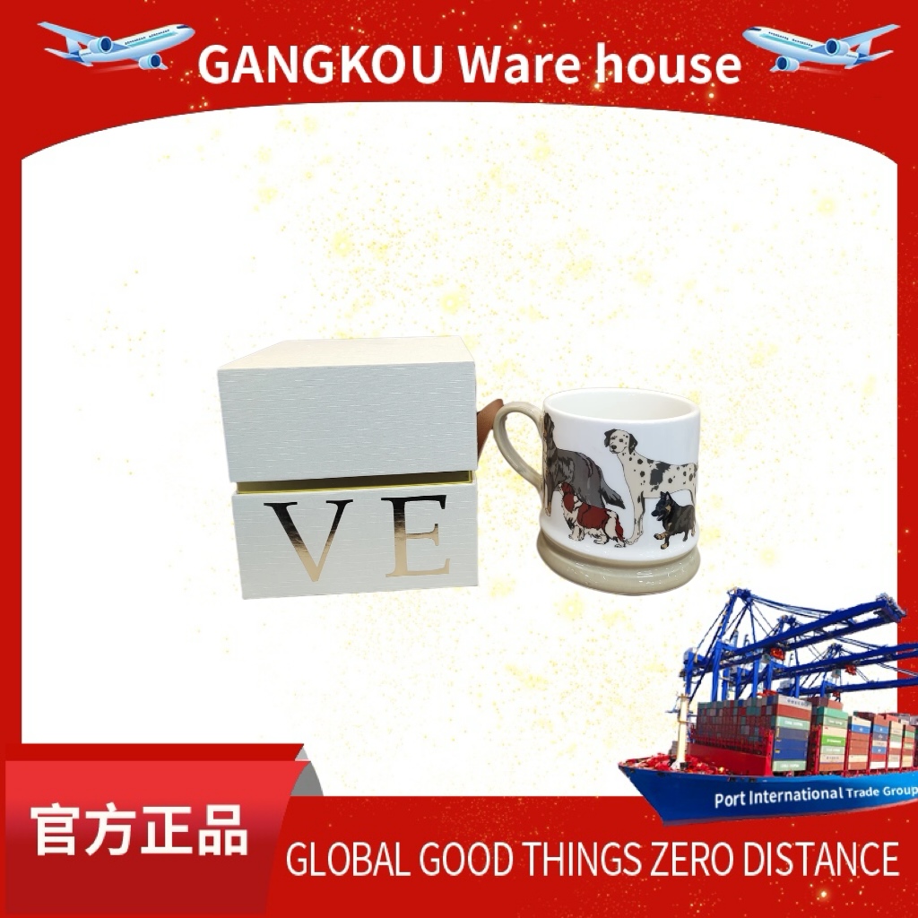 复古狗可爱艺术感陶瓷咖啡杯