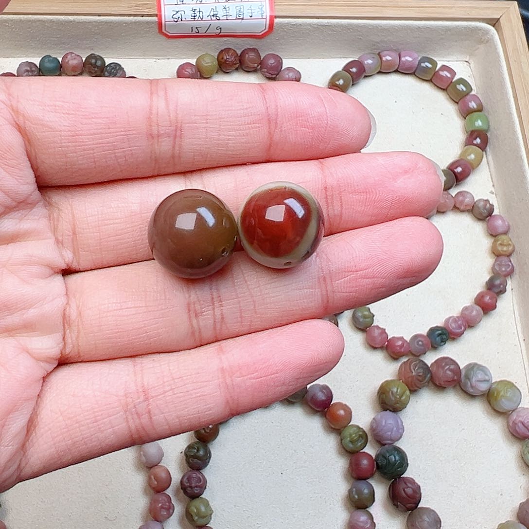 玛瑙/玉髓珠宝半成品未镶嵌