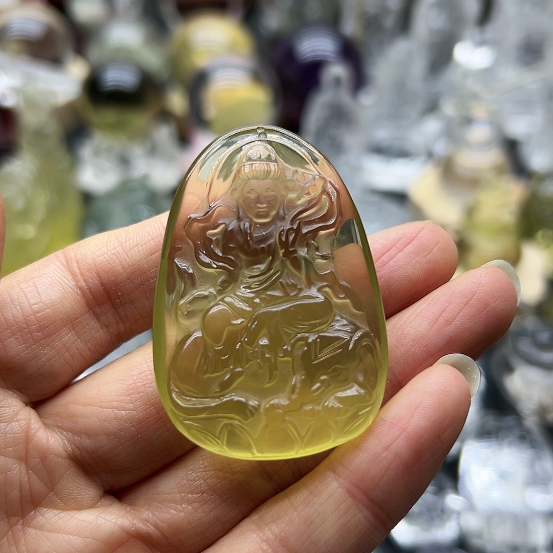 水晶吊坠未镶嵌吊坠