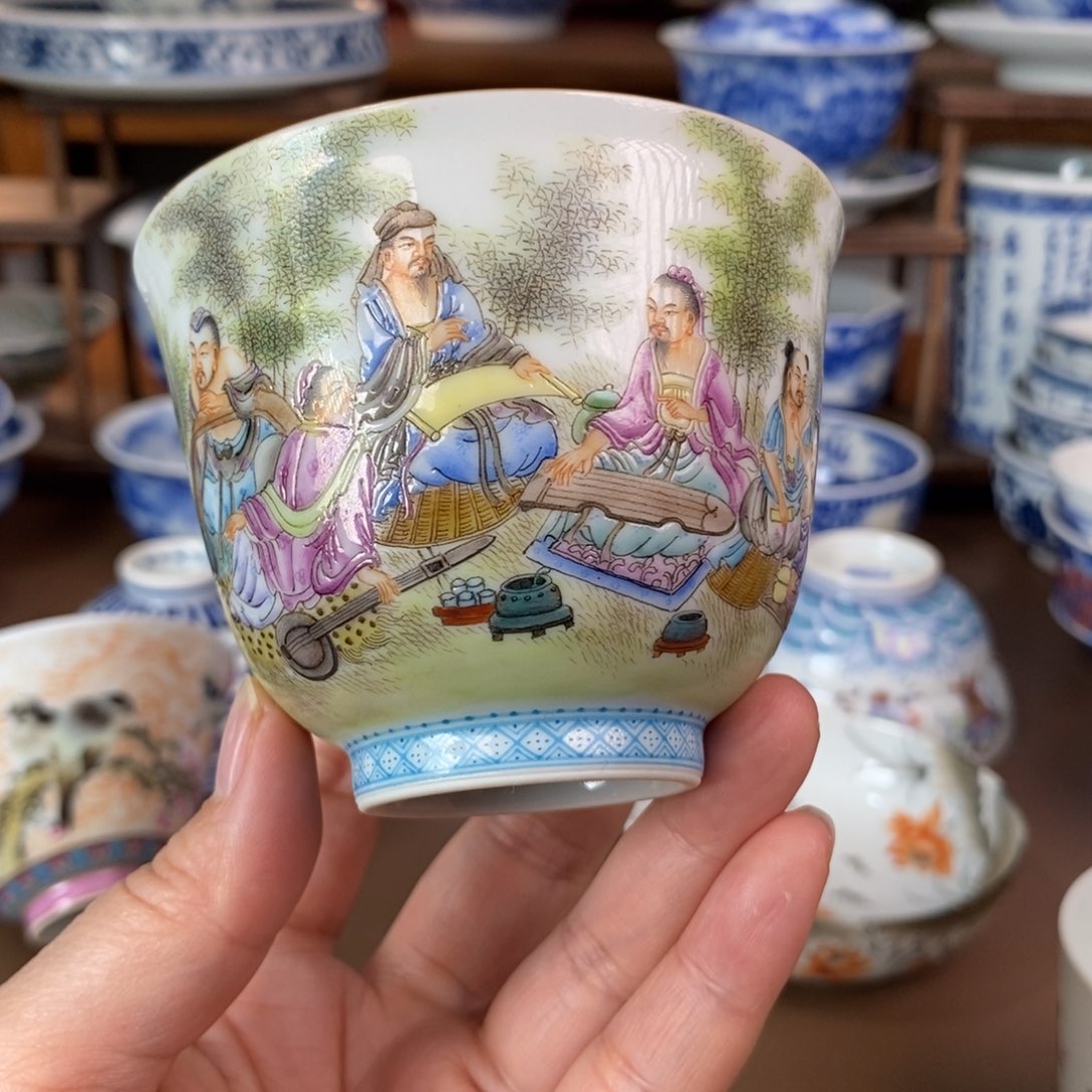 景德镇陶瓷手工手绘