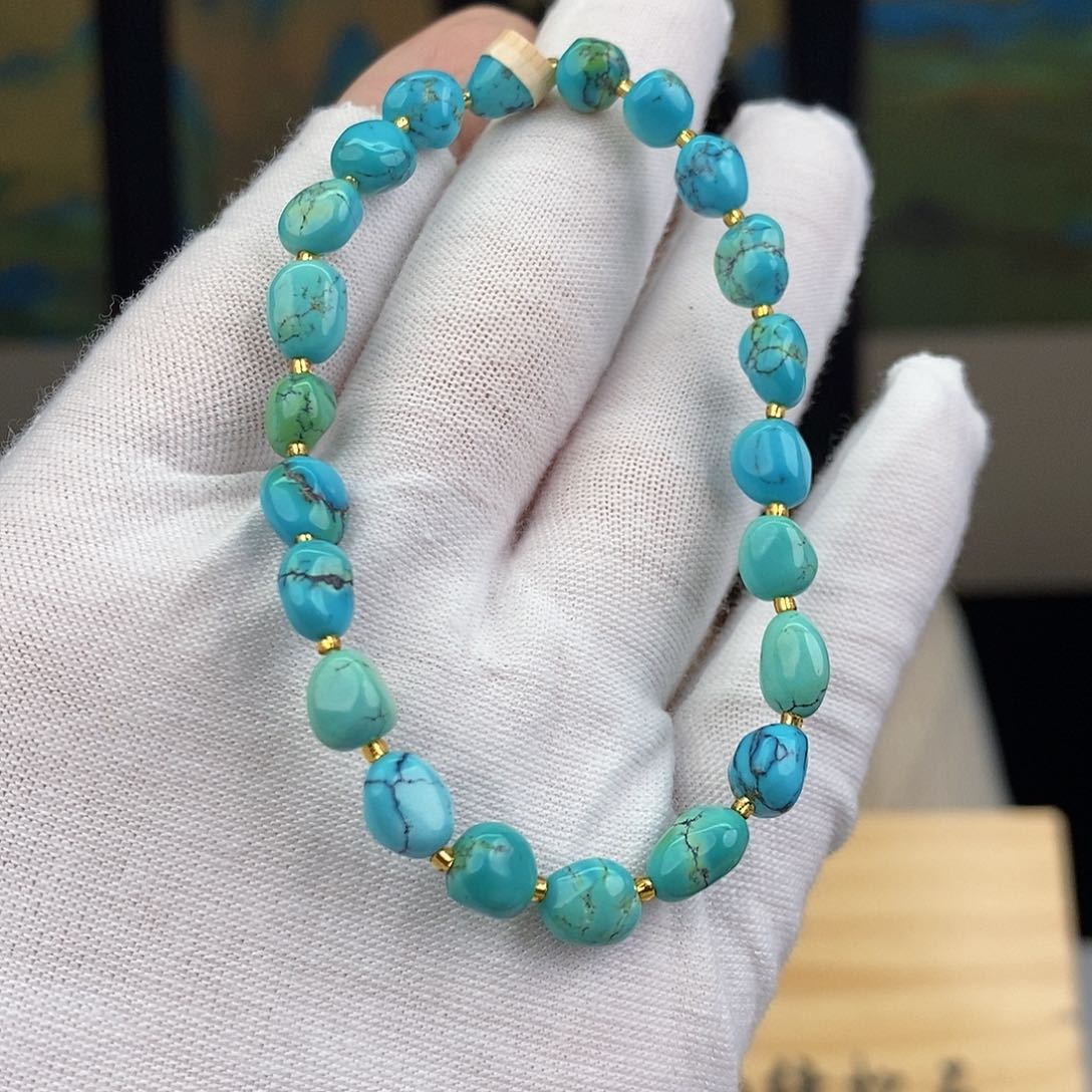 未镶嵌绿松石珠宝奇石