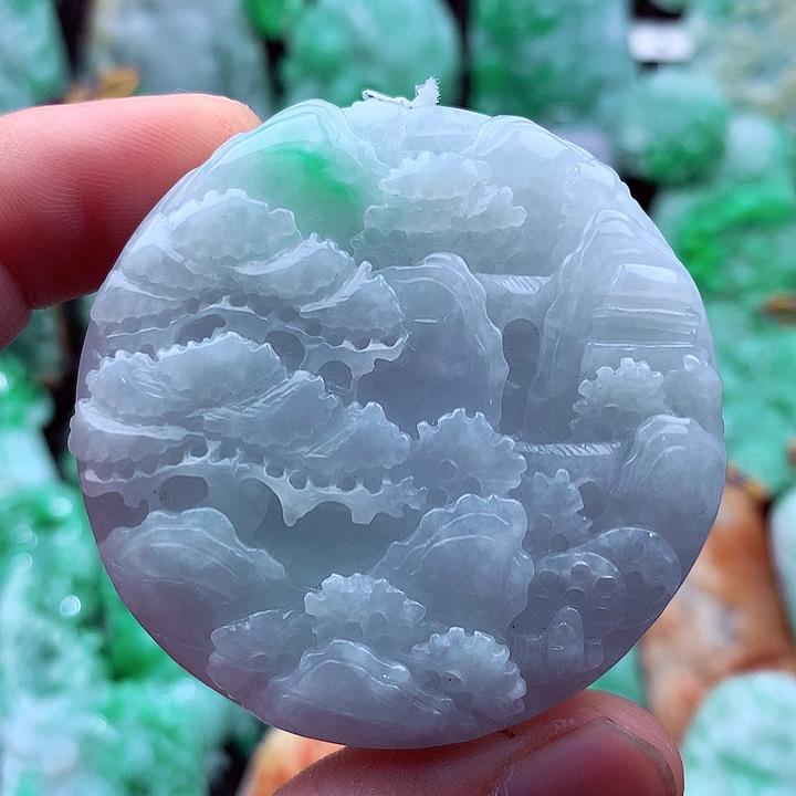 翡翠吊坠(不含链)未镶嵌