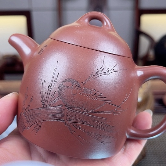 紫砂茶壶今天的天气真的好