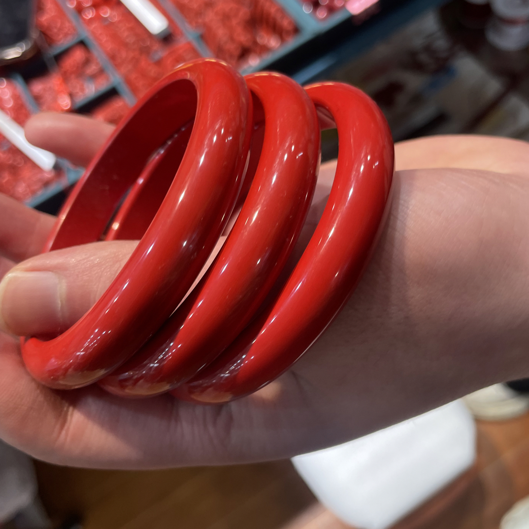 含辰砂工艺品【朱砂手镯】多样性发货拍一发一