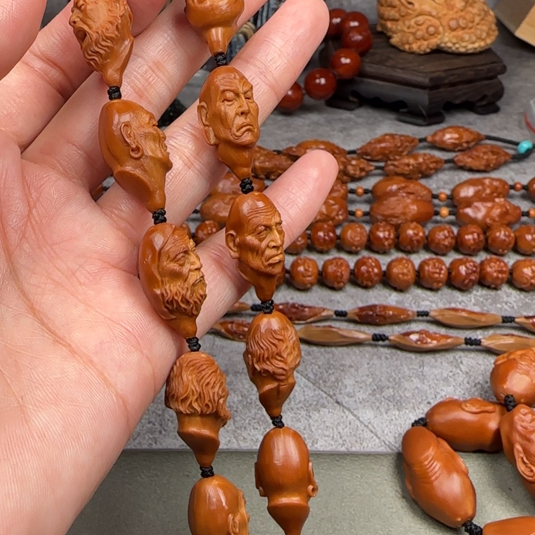 郭***板橄榄核手串/手链脖挂尾款