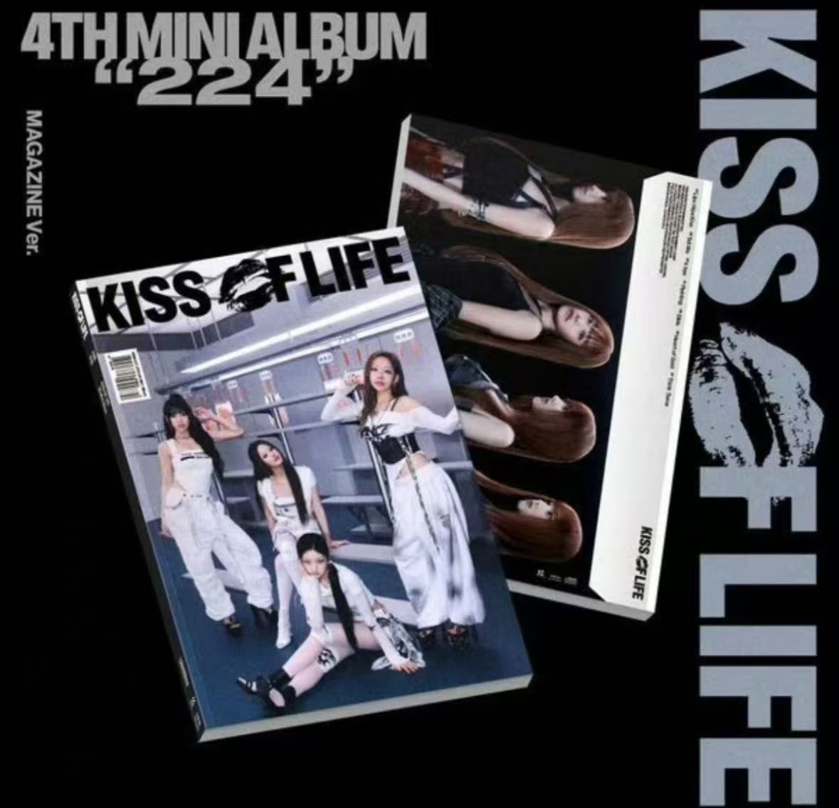 kissoflife吻妹迷你4辑专辑pb版(无开箱不售后 不包出场瑕运输瑕)