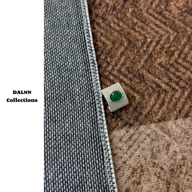 铜合金戒指 DALNN Collections｜時髦新中式 重工编织活口戒指