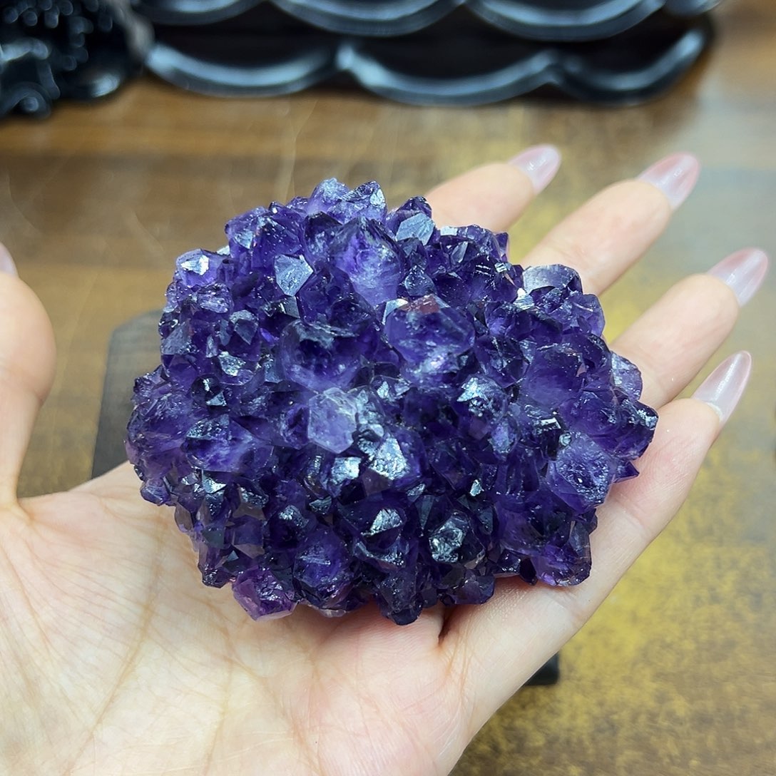 紫晶摆件未镶嵌天然晶体大型摆件未镶嵌