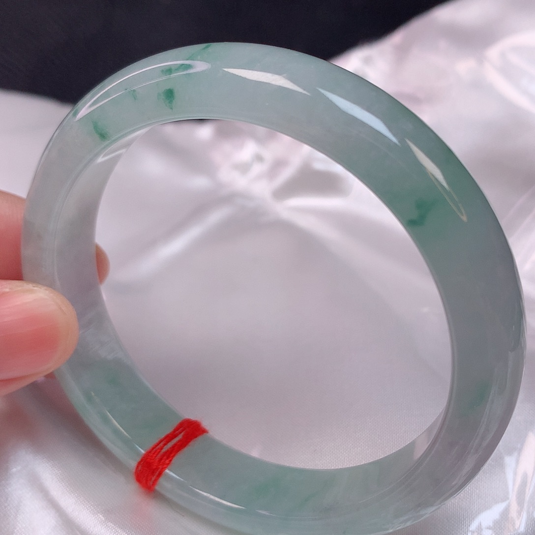 翡翠手镯未镶嵌58 翡翠手镯