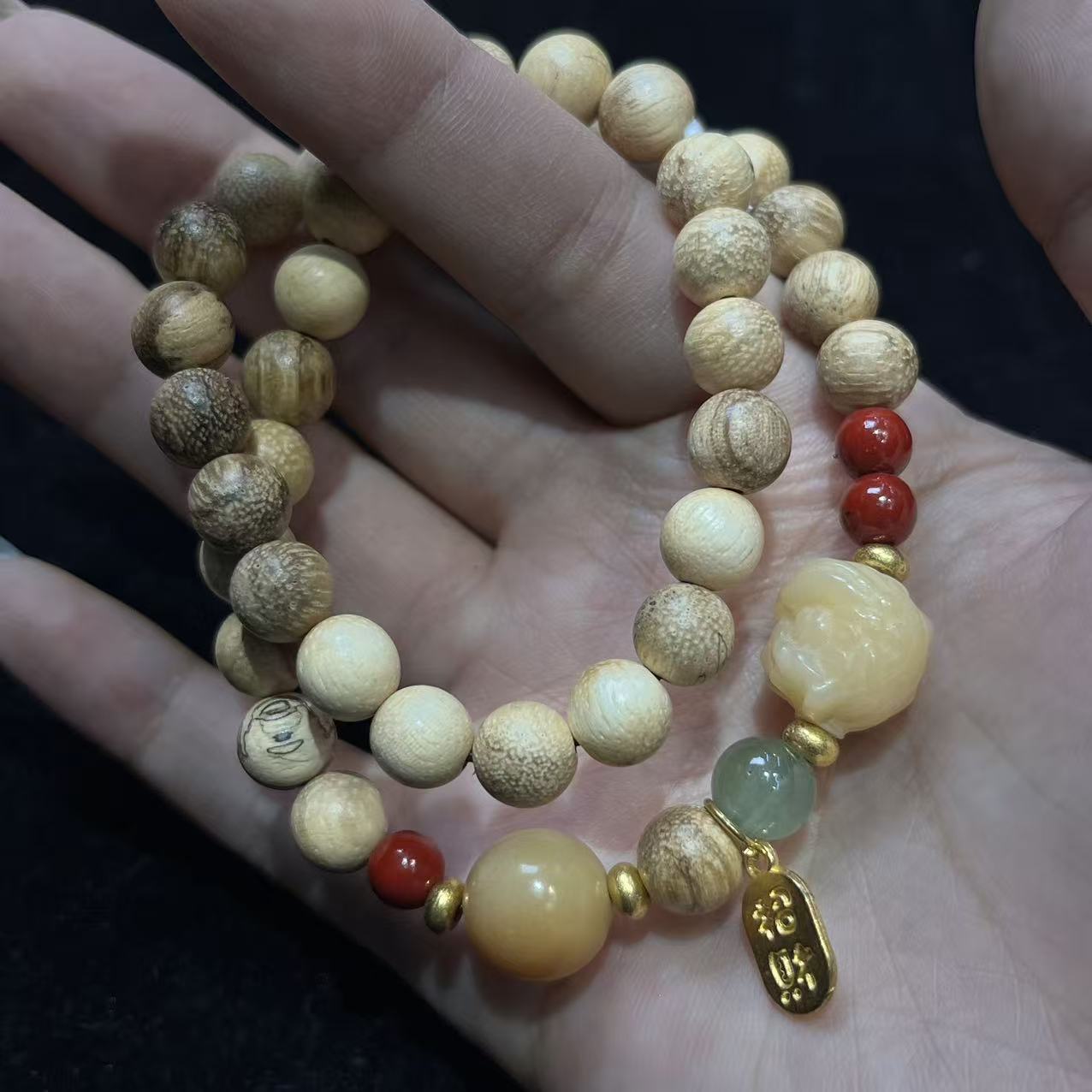 祥顺文玩文玩手串双圈【无礼盒】@@SP404