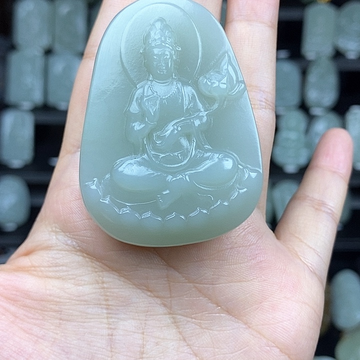 和田玉挂件未镶嵌