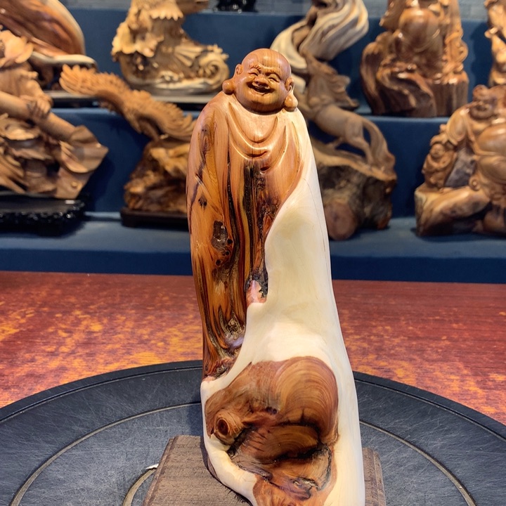 柏木（崖柏）根雕摆件