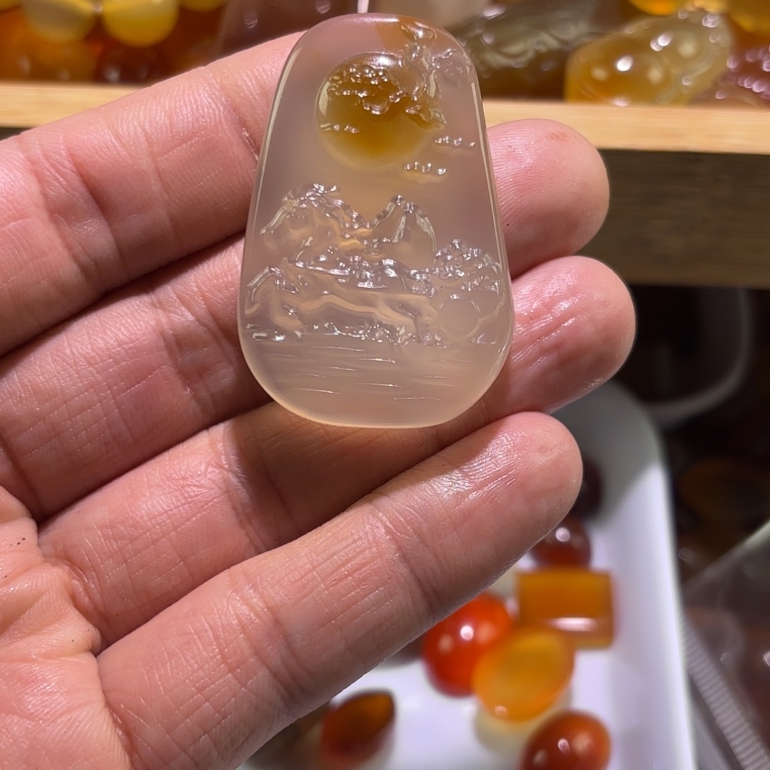 玛瑙/玉髓合金手链