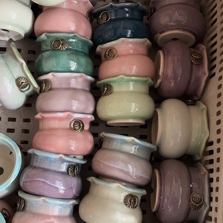 红陶发4个，非完美，介意慎拍。