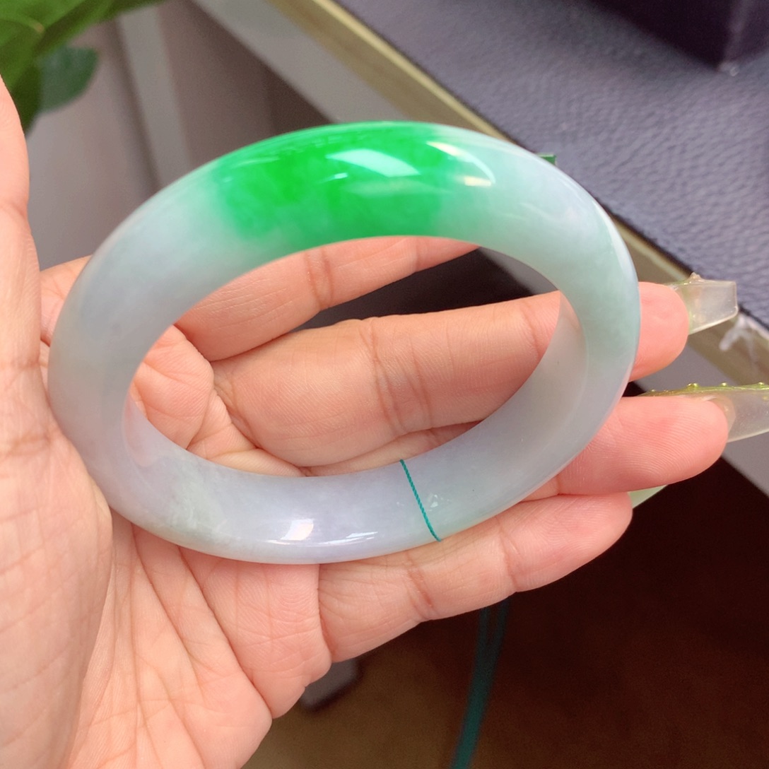 未镶嵌手镯翡翠风**弦缅甸