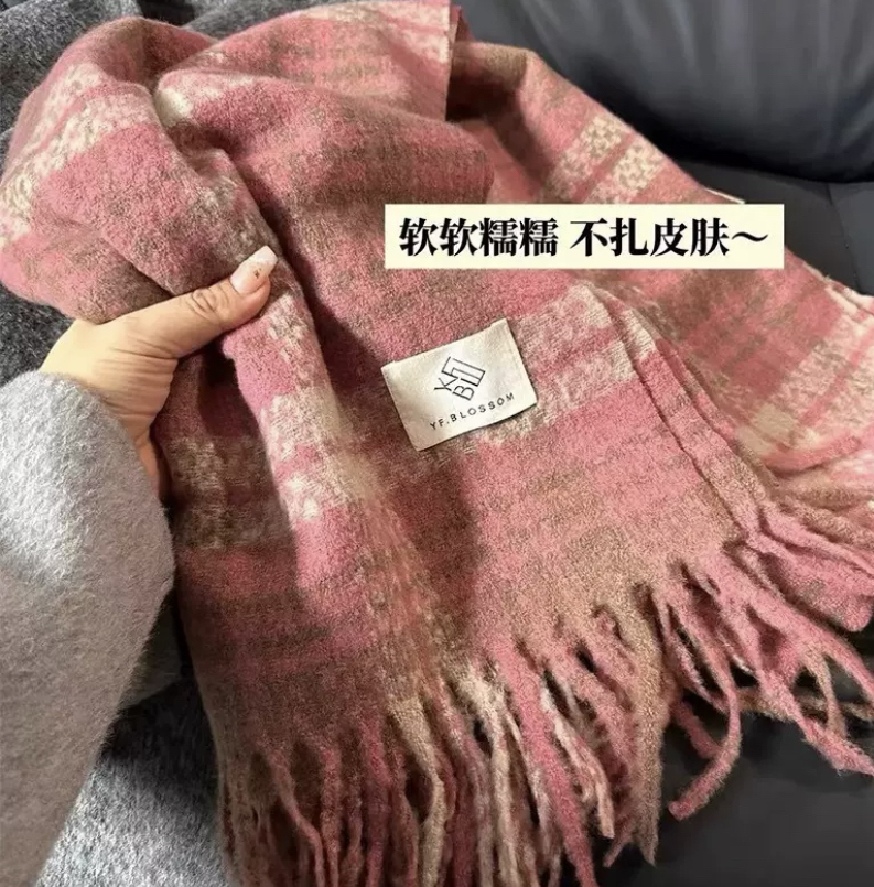 围巾女冬季新年礼物