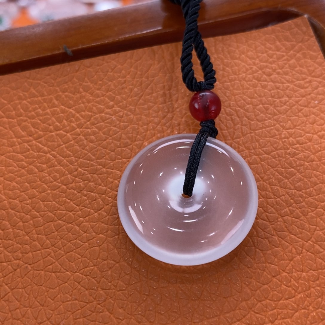 石英质玉吊坠(赠链)未镶嵌