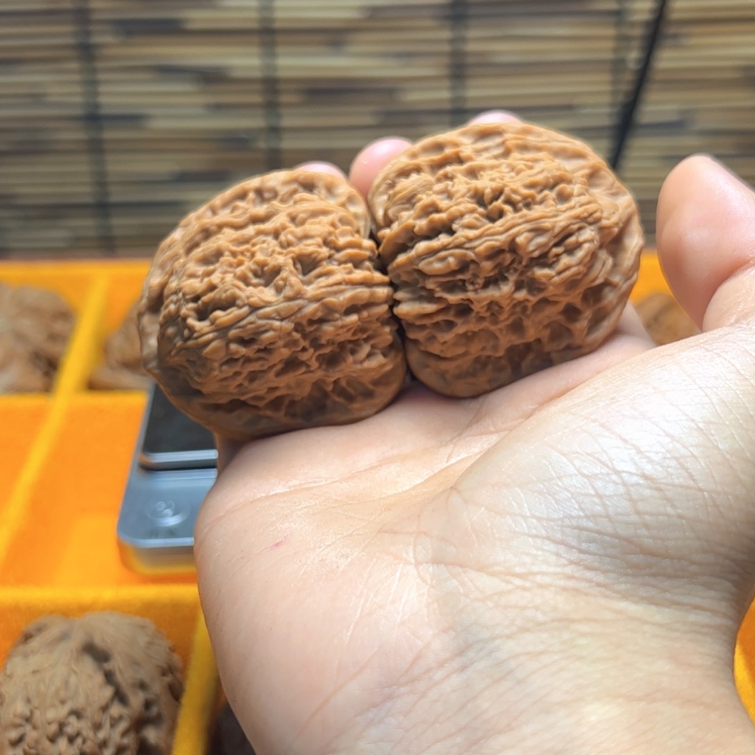 吊坠文玩核桃风**我核桃
