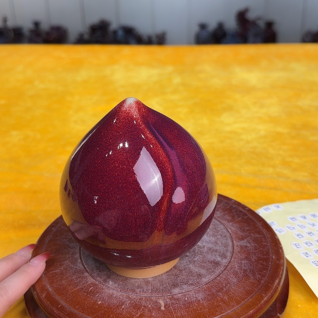 摆件陶郑家钧窑摆件