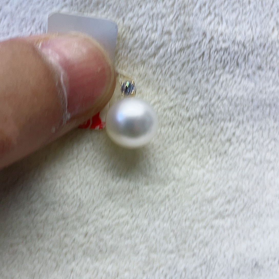 海水珍珠颈饰18K金镶嵌