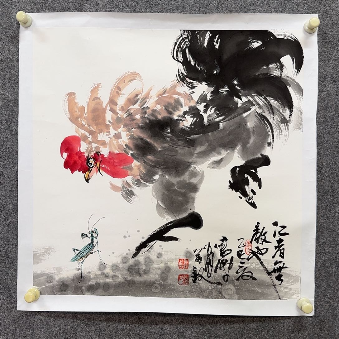 国画娄鹏老师手绘作品