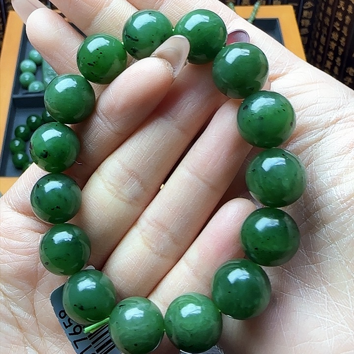 和田玉（碧玉）手串未镶嵌