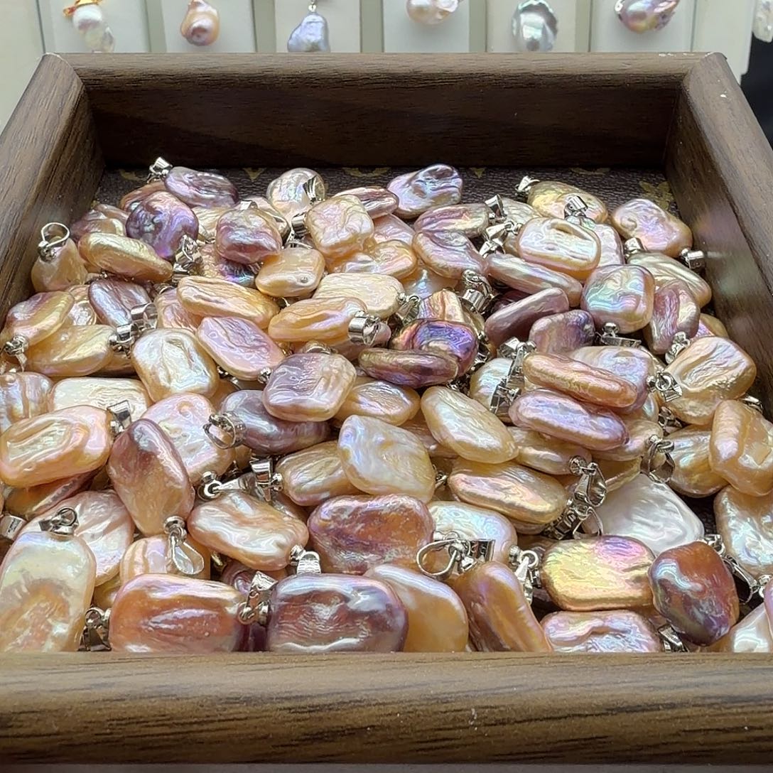合金颈饰淡水珍珠