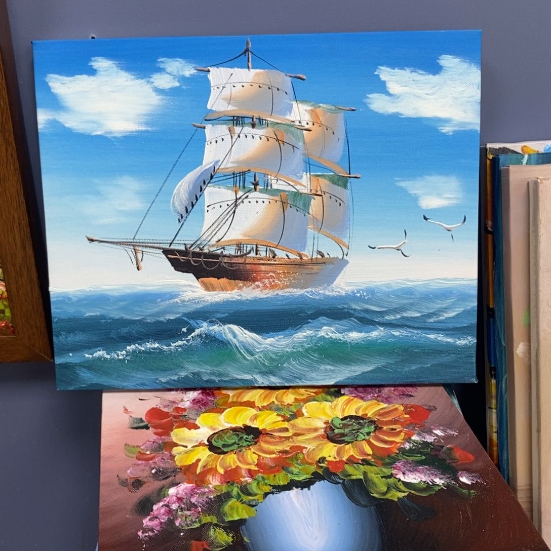 手绘手工精品油画