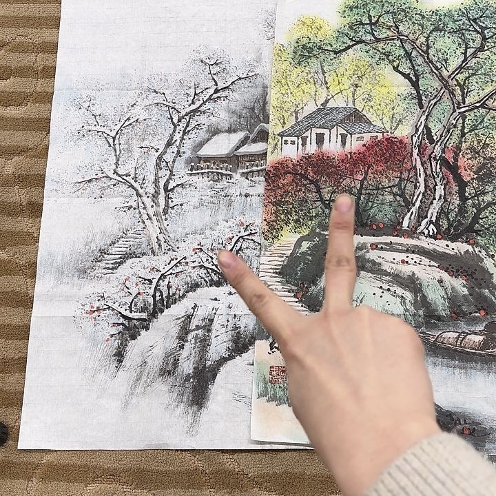 国画爱****屿花鸟等多种鸟类和鸟类为