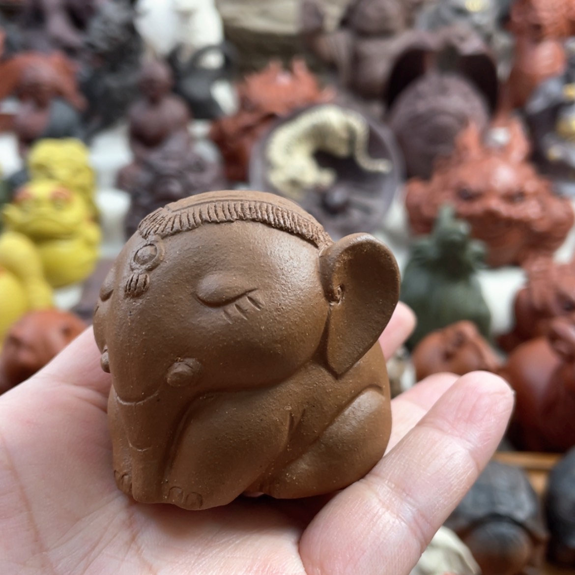 【闪购商品】紫砂茶宠紫砂小象